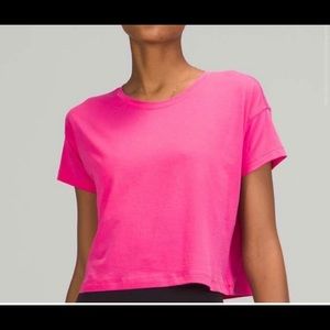 Lululemon sonic pink cates tee